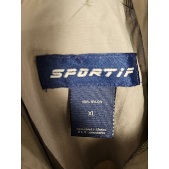 Burlington MCS Sportif Men's XL Khaki Cargo Pants With Moisture Control Gorpcore - Picture 9 of 9